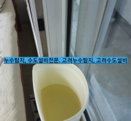 구리누수탐지, 구리시 체육관로 교문동 두산 아파트 누수/우수관 누수 설비/ 우수관 방수층/욕조 배수구 교체/…