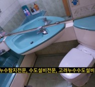 의정부누수탐지, 의정부 민락동 송산 주공아파트 유비알(UBR) 화장실 누수#의정부누수#의정부설비#우수관누수공…